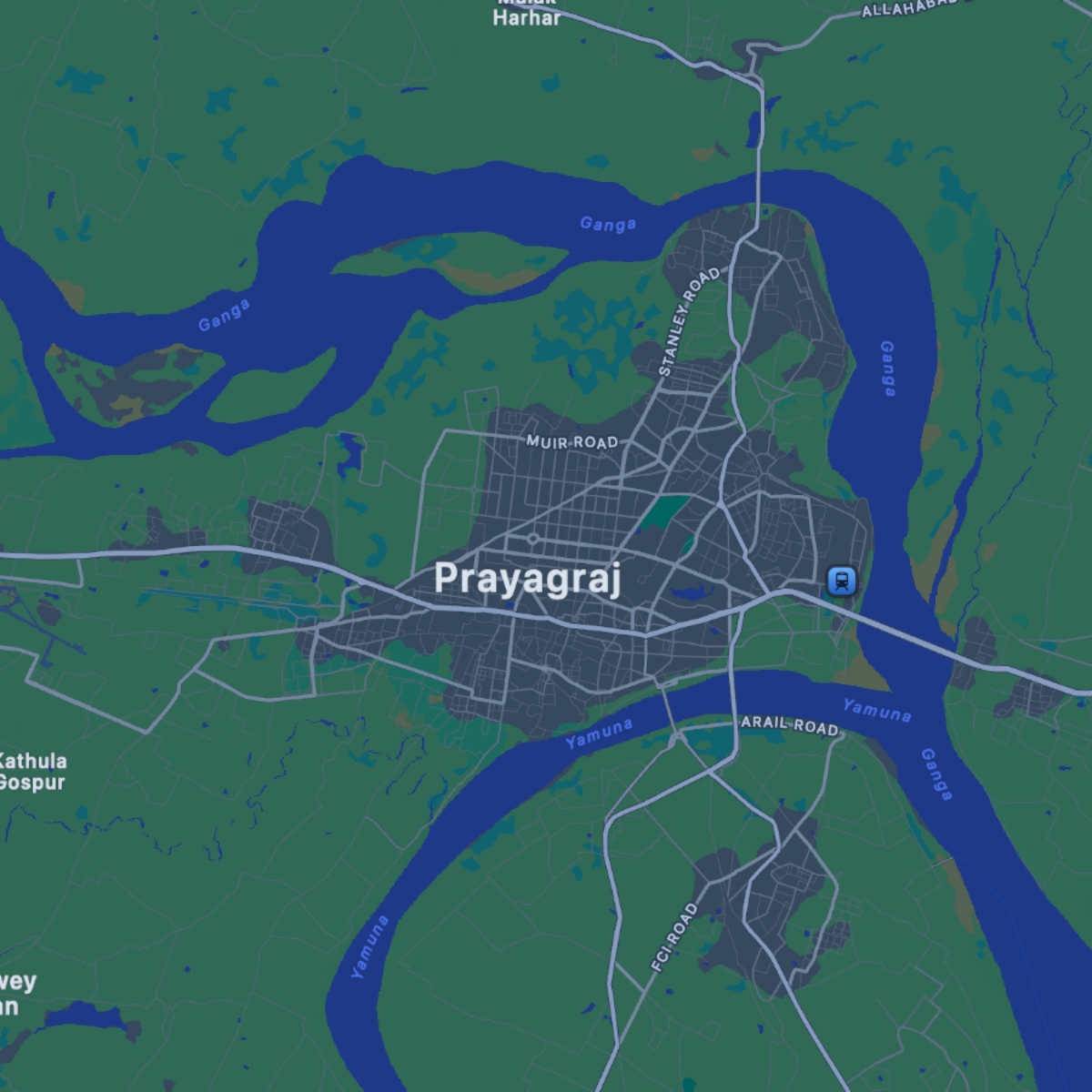 Prayagraj Map