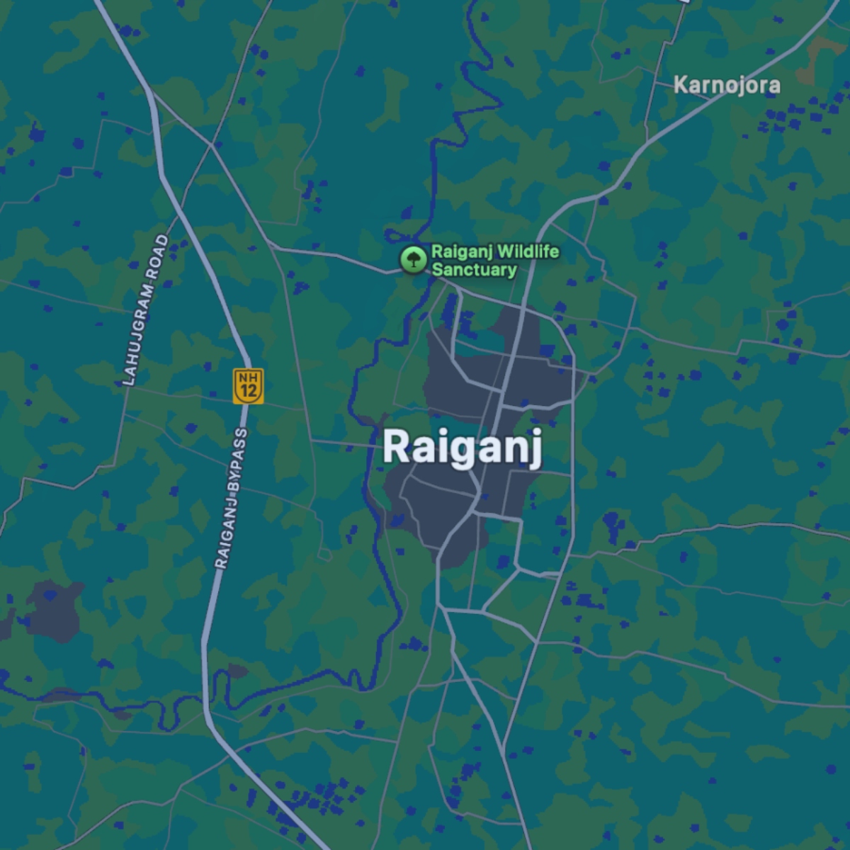 Raiganj Map